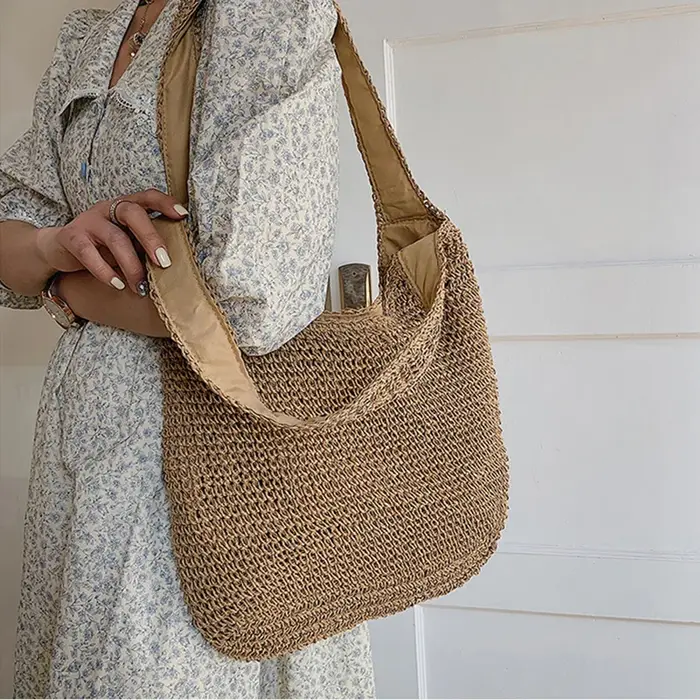 Sacs à main tissés Wikcer pour femmes