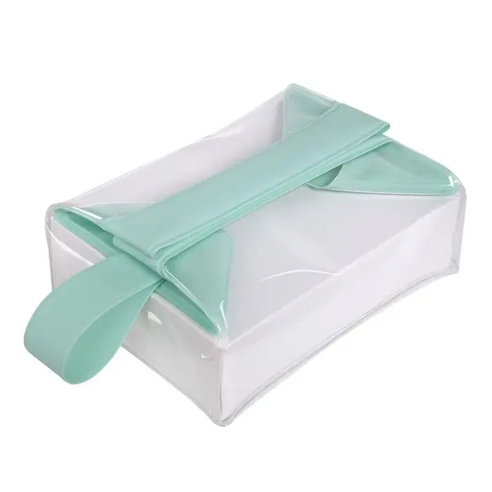 Sacs de toilette transparents à fermeture magnétique