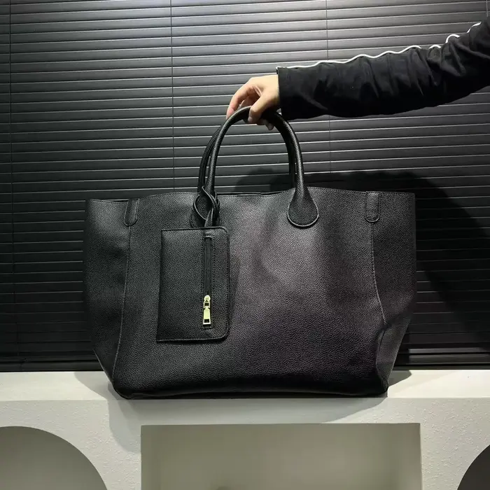 Sac à main surdimensionné en cuir végétalien pour femme