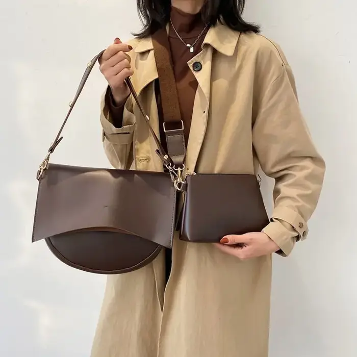 Sacs à main de luxe en cuir PU pour femmes, sacs initiés, sac à bandoulière rétro, fourre-tout de voyage, sac à main pour téléphone, haute qualité, designer, femme, 2024
