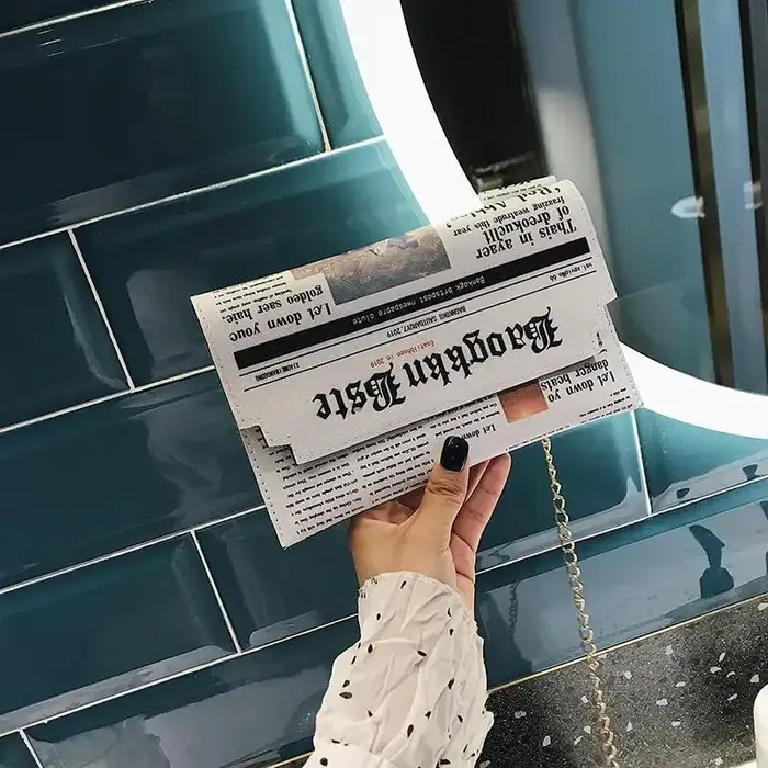 Sac messager pour journal pour femmes