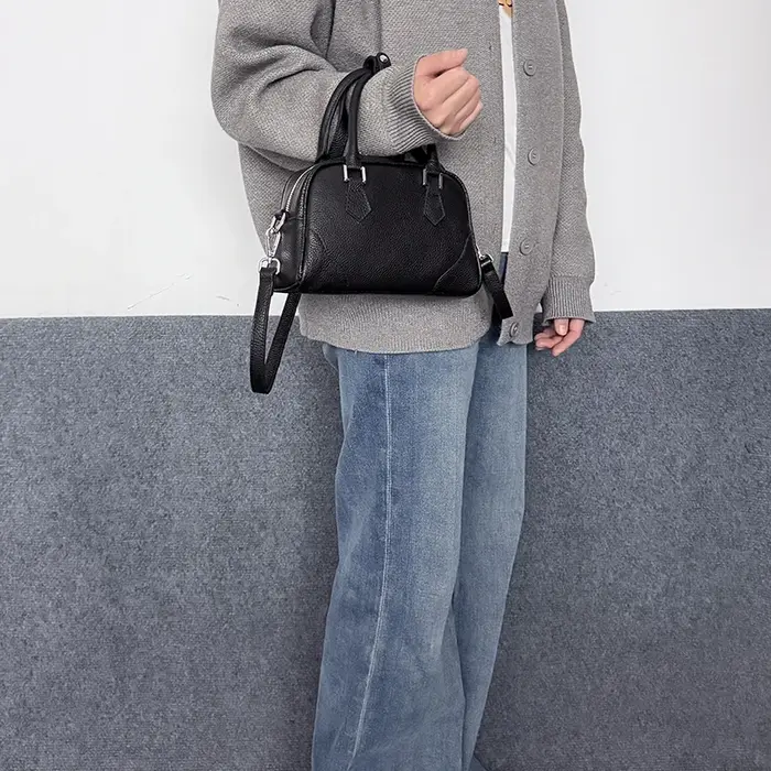 Sacs à bandoulière en cuir décontractés pour femmes