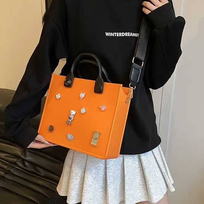 Grand sac fourre-tout en cuir Oligleather pour femme