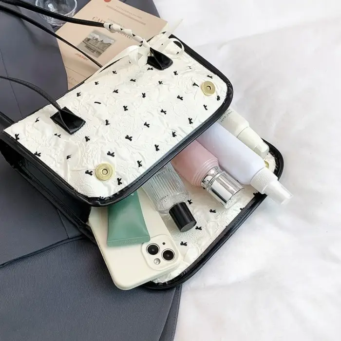 Sac à main avec nœud sous les bras pour femmes