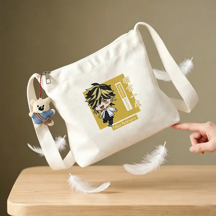 Sac en toile imprimé Kawaii Tokyo Revengers