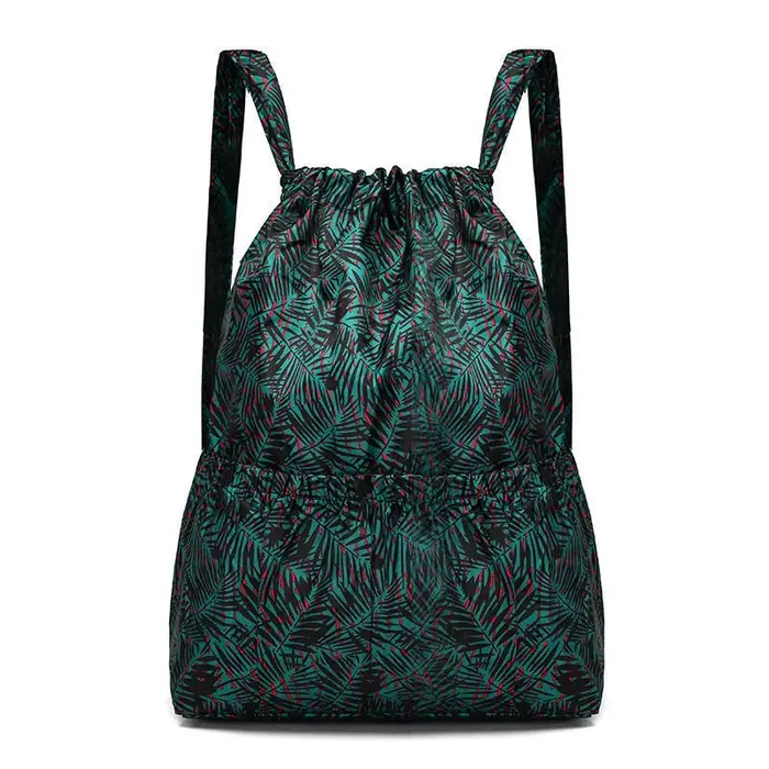 Sac à dos de Sport de voyage pliable avec cordon de serrage