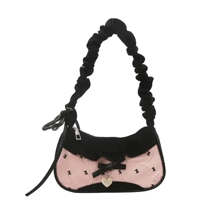 Mini sacs à main à grille de mode, sangle d'épaule réglable, sac de transport coréen à main, sac à b