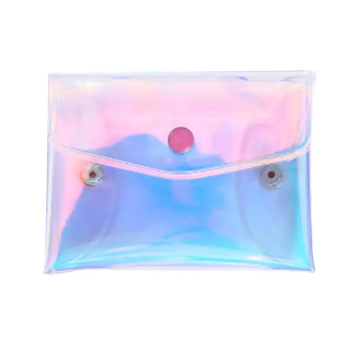 Pochette Laser trousse de maquillage trousse à crayons 3 tailles étanche PVC organisateur cosmétique