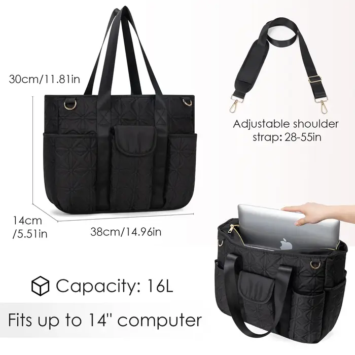 Kabaqoo – sacs fourre-tout en toile de grande capacité pour femme