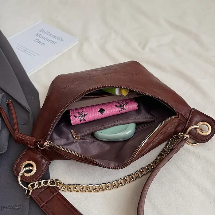 Sac de taille tendance pour femmes en cuir Pu Fanny