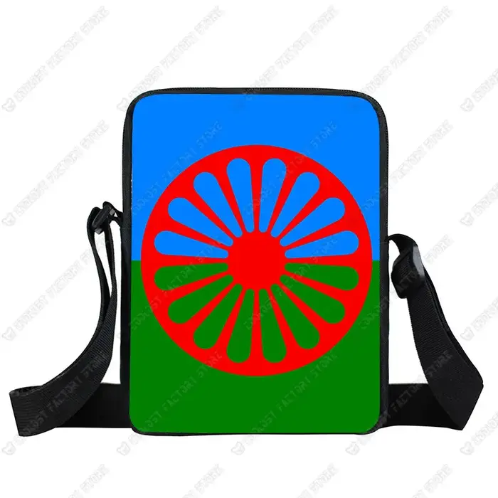 Romany Gypsy sac à bandoulière haïtien/K Kazakhstan/Algerie arabe/arabie saoudite drapeau femmes sac à main bohème Gipsy fille sacs croisés