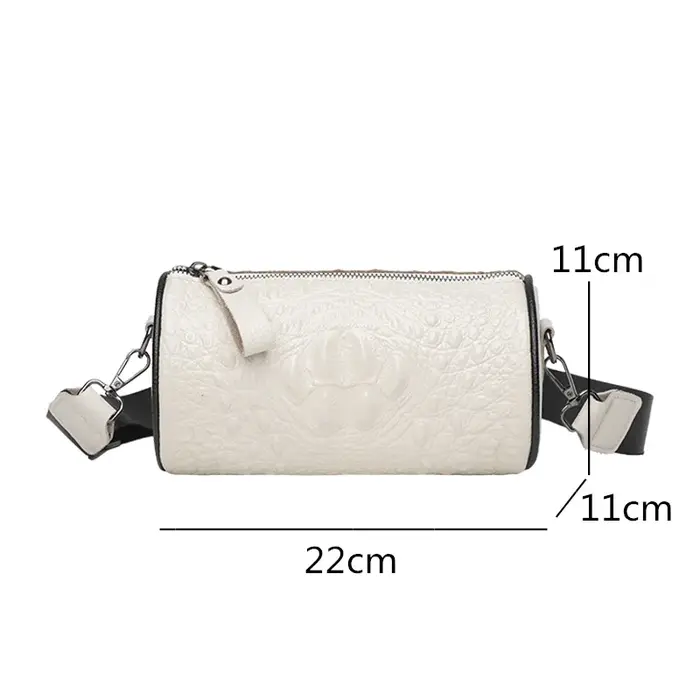 Sac à main Crocodile en cuir de vache pour femmes