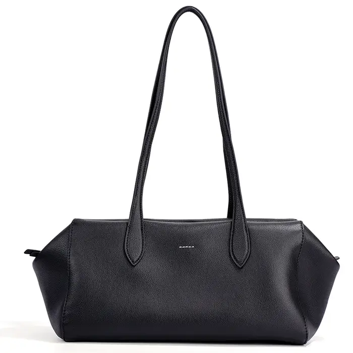 Sacs sous les bras en cuir véritable de vache souple pour femmes