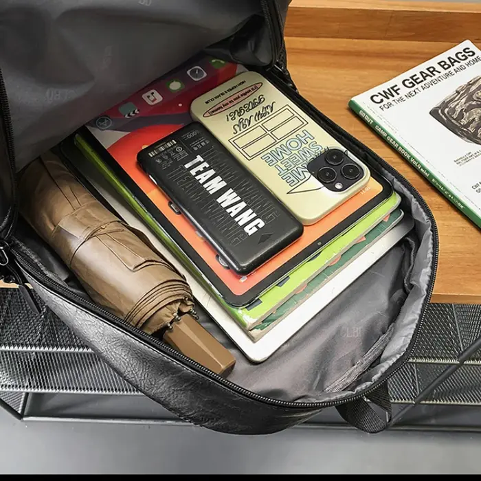 Sac à dos pour hommes mode cuir Pu étanche homme pochette d'ordinateur sacs à dos coréens grand sac d'école mâle sac à dos étudiant Pc sac à dos