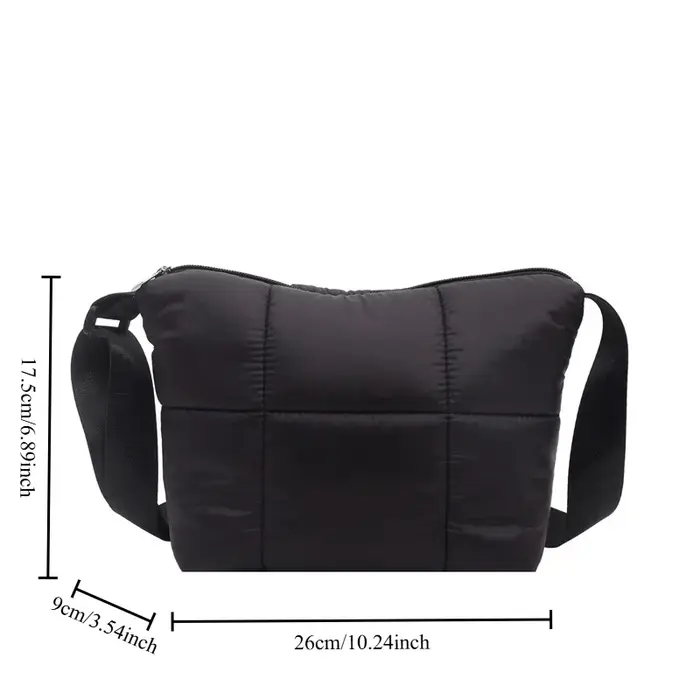 Sac à main pour femme, nouveau sac d'automne et d'hiver, sac à bandoulière simple, léger, décontracté, à la mode, avec broderie.