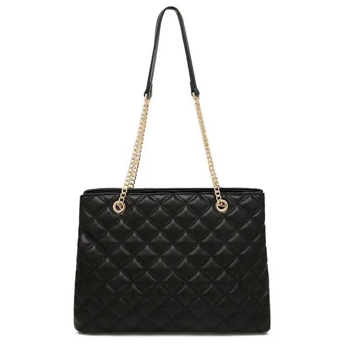 FOXER femmes mode matelassé sac à bandoulière femme classique sous les bras sac Vintage dame Simple fourre-tout sacs