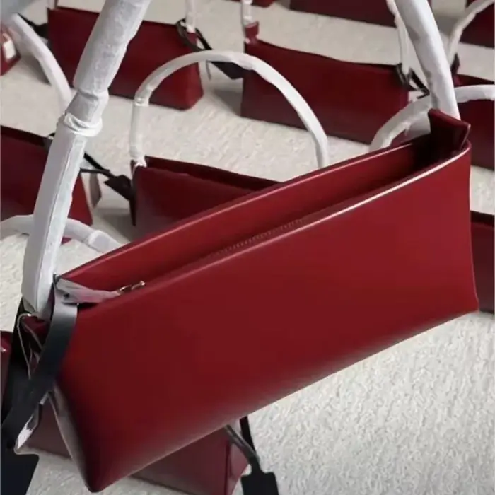 JIAERDI rétro rouge sous les bras sac femmes Simple en cuir grande capacité sac à bandoulière dames mode polyvalent luxe sac à main Chic nouveau