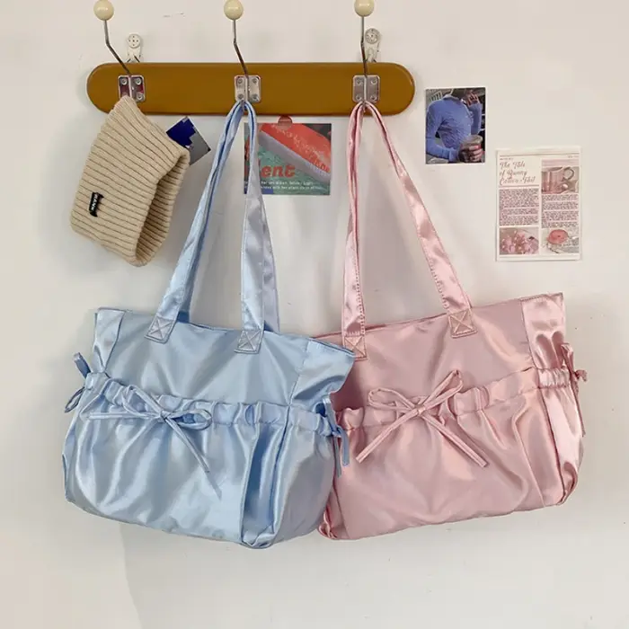 Lolita Kawaii JK Pearl Light Déformle Bowvétérans t Sac initié