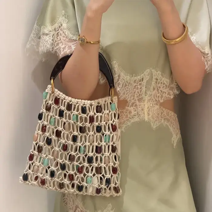 Sac Bohème en Crochet Corde pour Femme