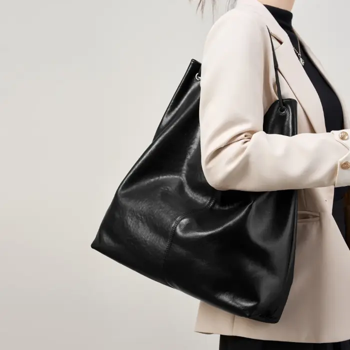 BURMINSA – sacs à main de luxe en cuir véritable pour femmes