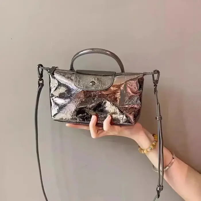 Mini sac à bandoulière Hobo été nouveaux sacs à main pour femmes 2025 concepteur de luxe argent