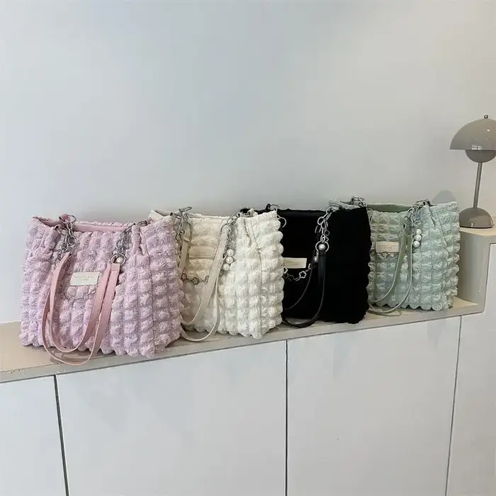 Sac fourre-tout texturé à bulles