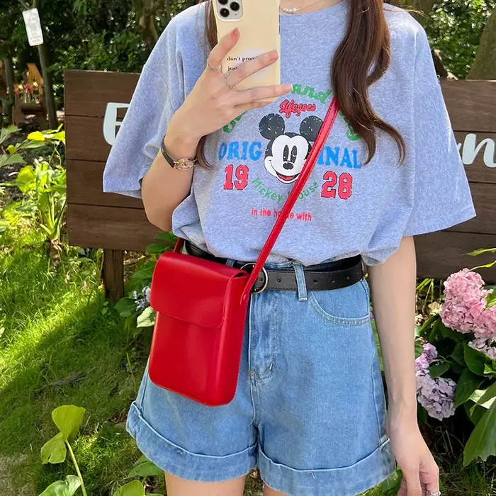Sac à bandoulière Vintage en cuir pu pour femmes