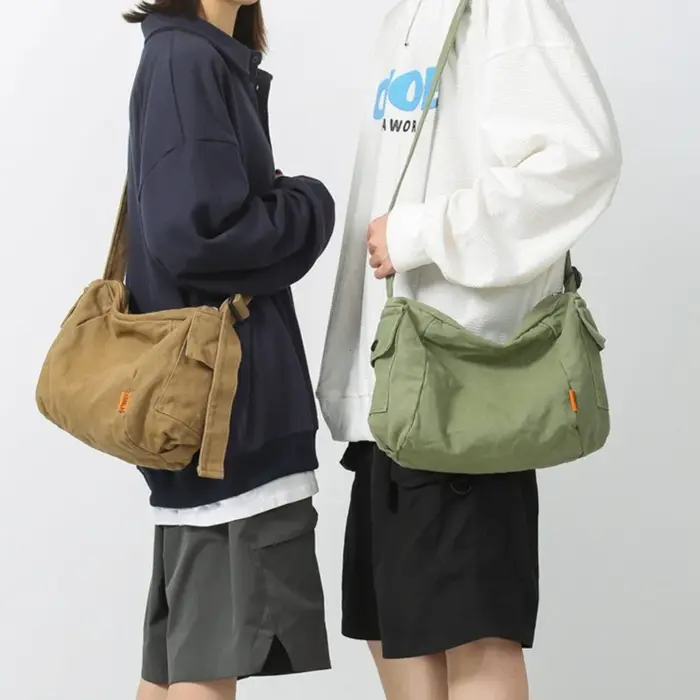 Hobo – sac à bandoulière en tissu toile pour femmes