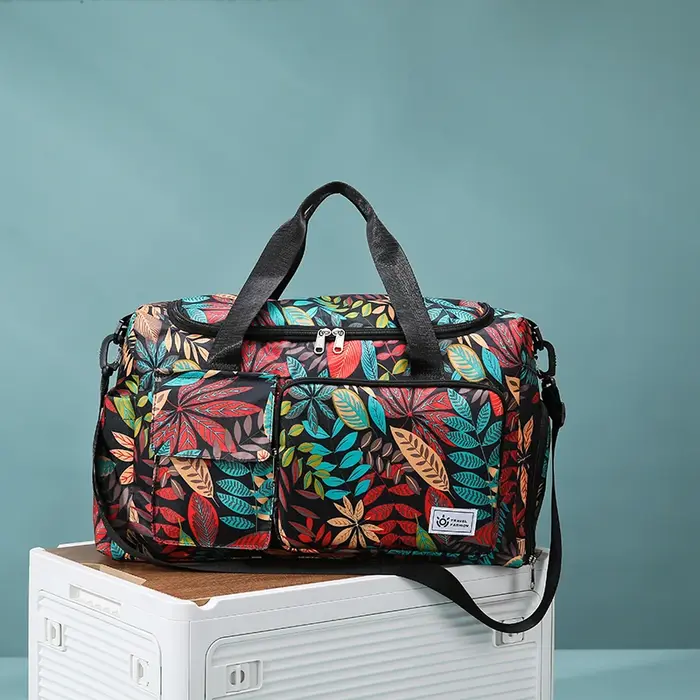 Sac fourre-tout de voyage grande capacité Oxford Leaves 2026 – Nouveaux sacs durables de haute qualité