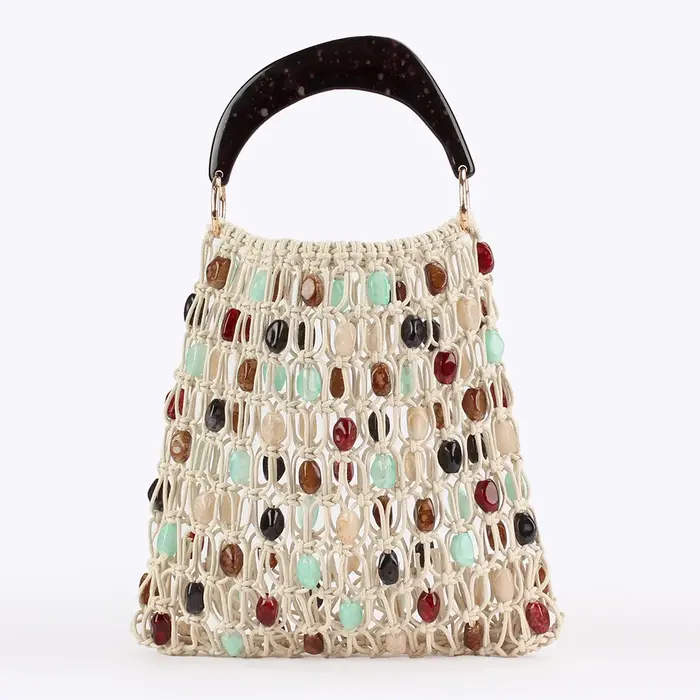 Sac Bohème en Crochet Corde pour Femme