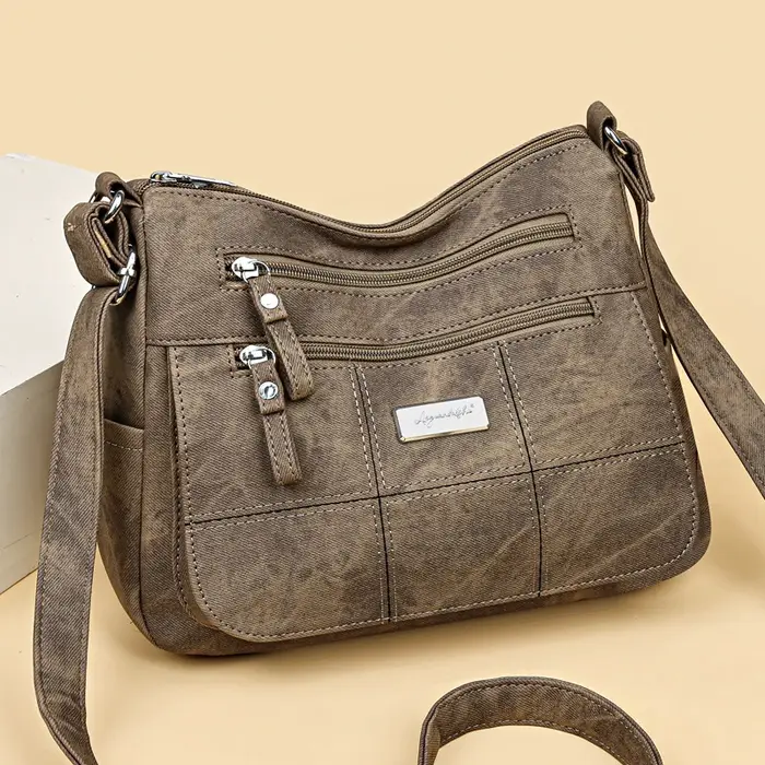 Sac à bandoulière en toile pour femmes, fourre-tout de luxe de styliste, sacs à main pour dames, vie