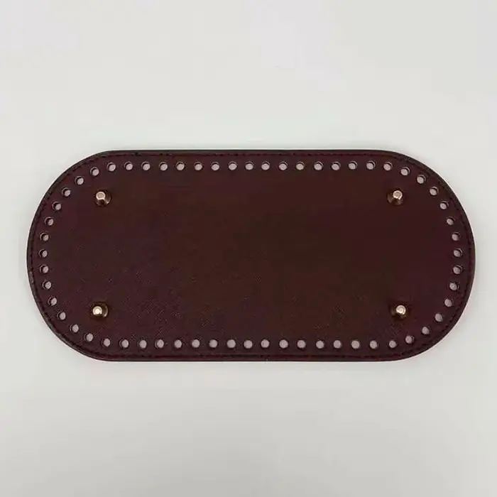 Kit de fabrication de sacs DIY 3 pièces avec sangle d'épaule en cuir PU et base de sac seau, accesso