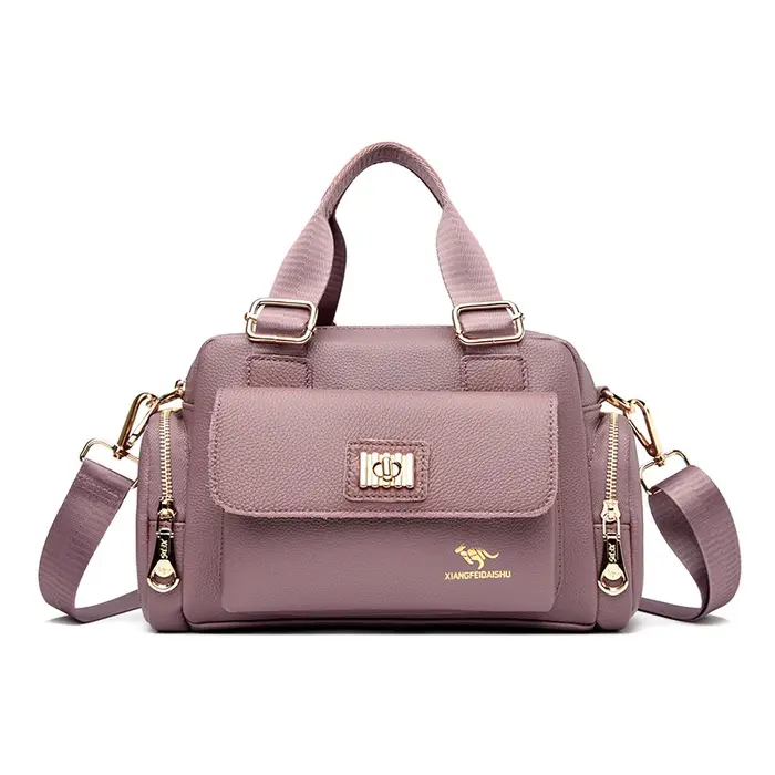 Sac à main en cuir souple de grande capacité pour femmes