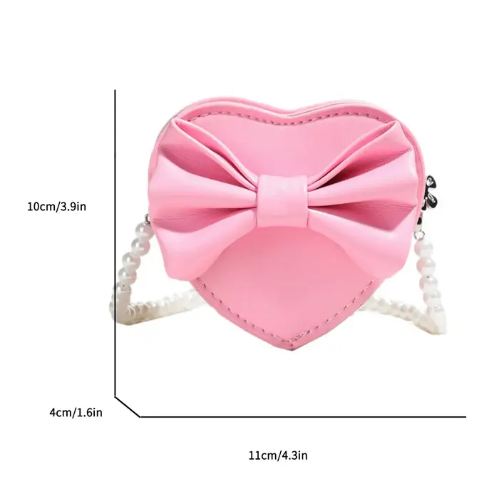 Sac à main en forme de cœur pour femmes