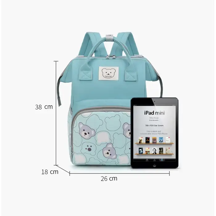 Sac à langer imperméable de grande capacité pour bébé
