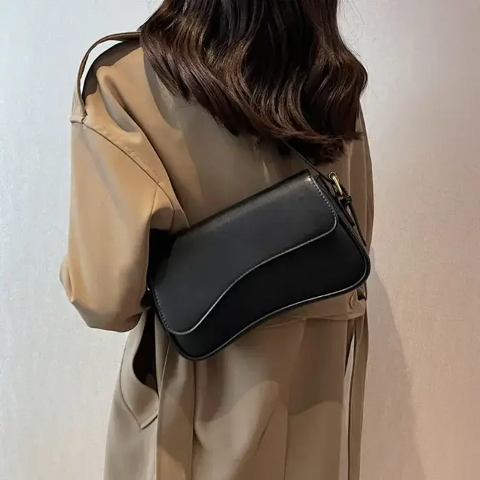 Sacs à bandoulière Vintage en cuir pour femmes