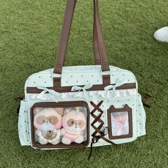 Sac fourre-tout à nœud doux et mignon pour femmes