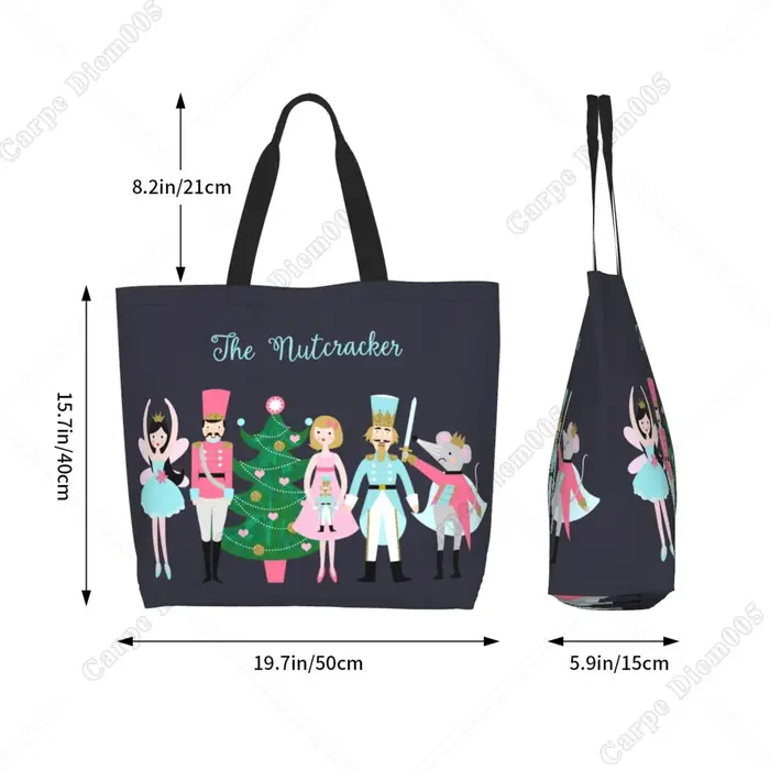 Sac fourre-tout réutilisable pour femme