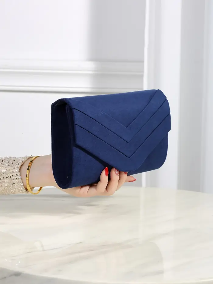 Sac de soirée en velours luxueux et élégant et exquis pour femmes