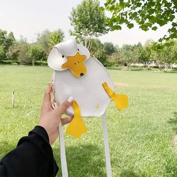 Sacs à main de canard de dessin animé pour filles populaires
