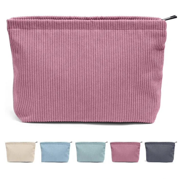 Trousse de maquillage grande fermeture éclair