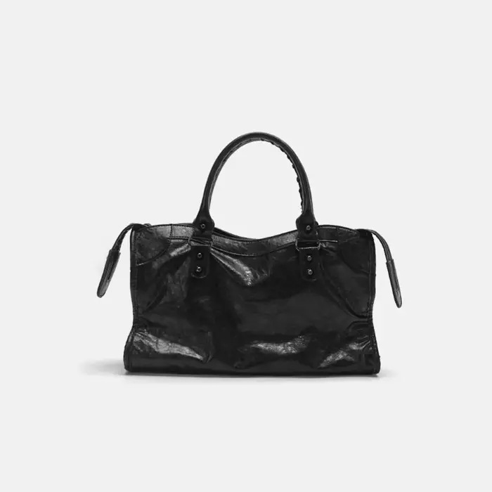 Sac de moto à rivets, sac à bandoulière haut de gamme de grande capacité, sac à bandoulière en cuir 