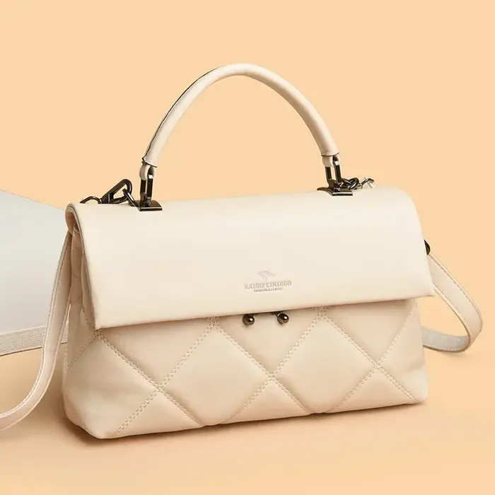 Sacs à main coréens en cuir souple pour femmes