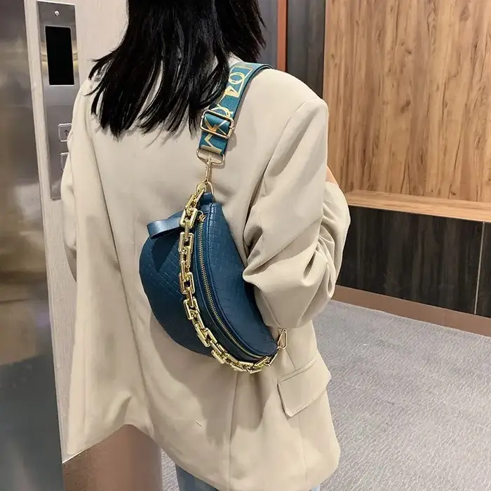 Sacs de poitrine à chaîne de luxe pour femmes