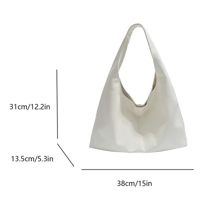 Sac à main vintage en cuir PU pour femmes