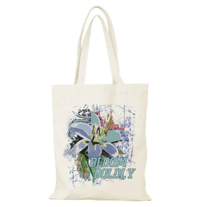 Sac cadeau fleurs toile sac fourre-tout mode femmes sac à main loisirs sacs en tissu sacs à main Eco