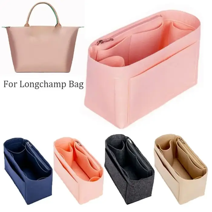Sac à main en feutre durable pour Longchamp
