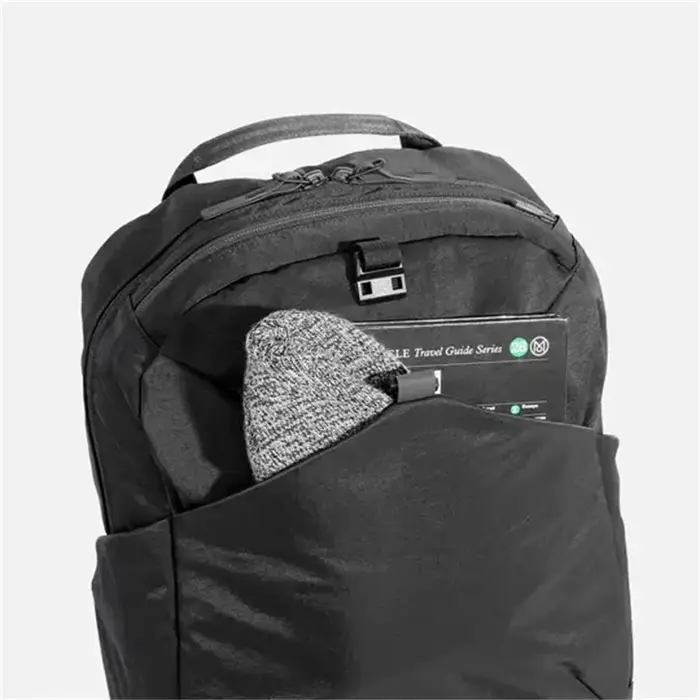 Go Pack 2 Sac à dos 20L Nylon Grande capacité pour les déplacements professionnels Compartiment pour ordinateur portable décontracté Sac à dos Durable résistant à l'abrasion