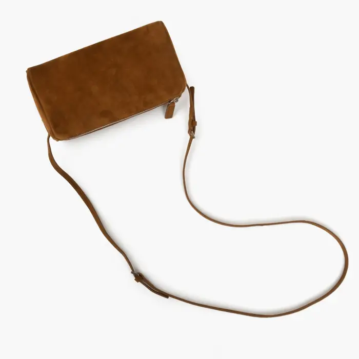 Donna-in véritable Mini sac à main en daim