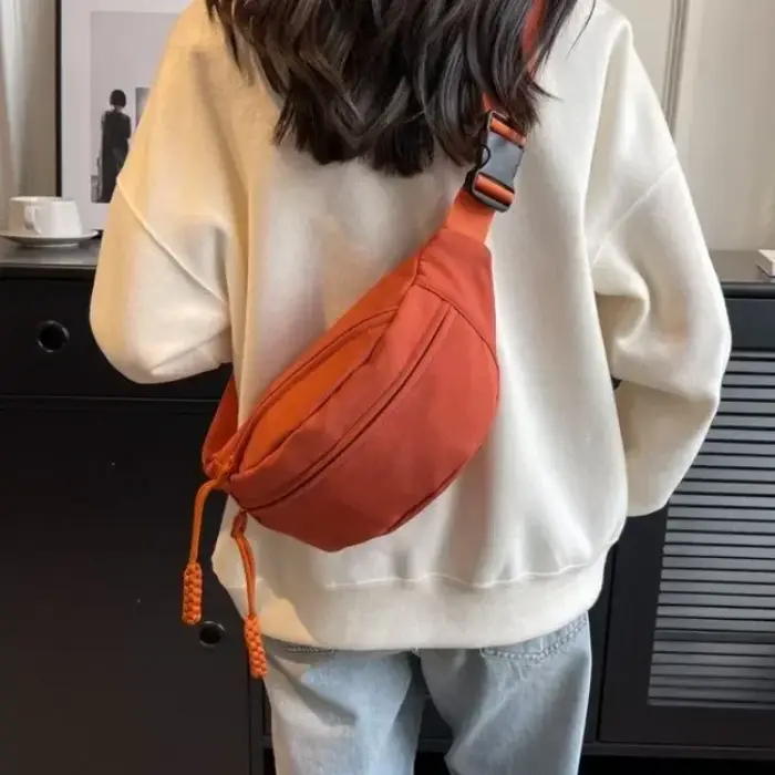 Sacs de poitrine sac banane pour femmes fronde bandoulière taille Pack toile course
